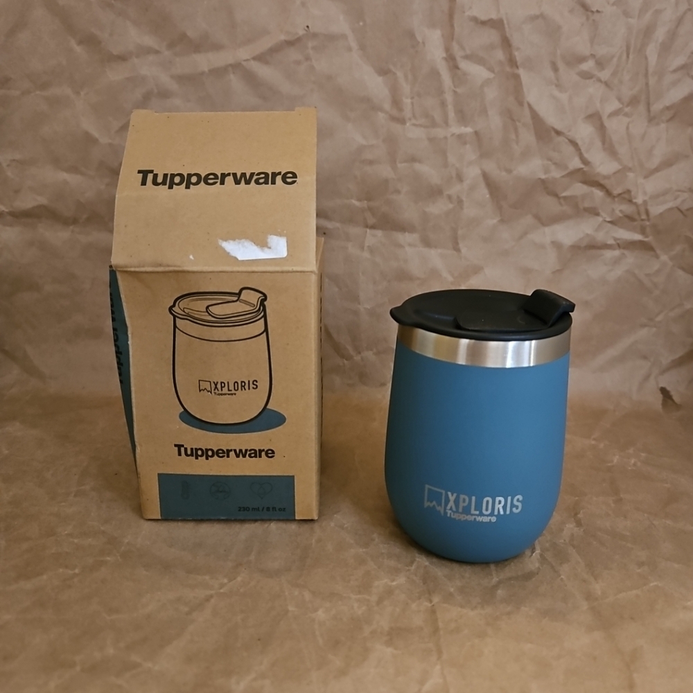 Tupperware Xploris Blue Tumbler